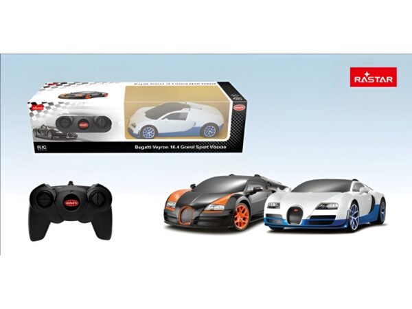 RASTAR Bugatti Veyron Grand Sport Vitesse automobil na daljinsko upravljanje 1:24, 47000 – fotografija 1 RASTAR Bugatti Veyron Grand Sport Vitesse automobil na daljinsko upravljanje 1:24, 47000 – fotografija 1
