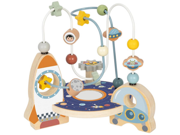 Tooky Toy svemirski lavirint sa perlama – fotografija 1 Tooky Toy svemirski lavirint sa perlama – fotografija 1