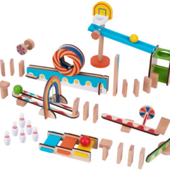 Tooky Toy set domina i staza za lančanu reakciju – fotografija 1