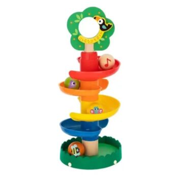 Tooky Toy drvena kaskada Cvet sa lopticama – fotografija 1