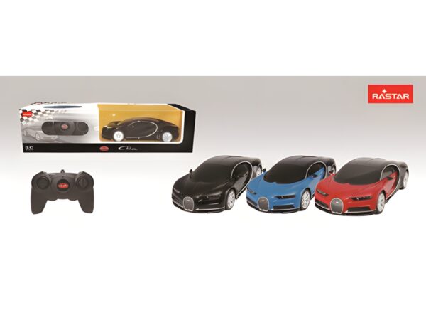RASTAR Bugatti Chiron automobil na daljinsko upravljanje 1:24, 76100 – fotografija 1 RASTAR Bugatti Chiron automobil na daljinsko upravljanje 1:24, 76100 – fotografija 1