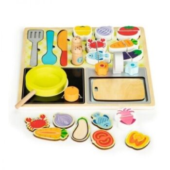 Tooky Toy stoni kuhinjski set sa namirnicama – fotografija 1