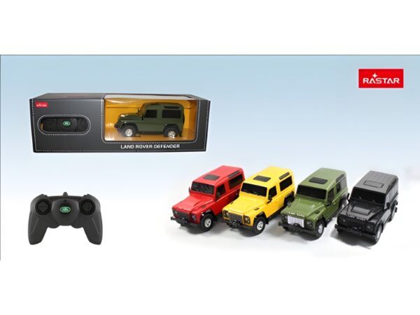 RASTAR Land Rover Defender na daljinsko upravljanje, 1:24 – fotografija 1 RASTAR Land Rover Defender na daljinsko upravljanje, 1:24 – fotografija 1