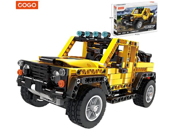 COGO kocke jeep žuti – fotografija 1 COGO kocke jeep žuti – fotografija 1