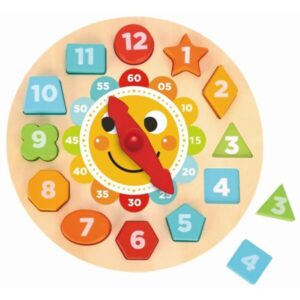Tooky toy Drveni sat – fotografija 1