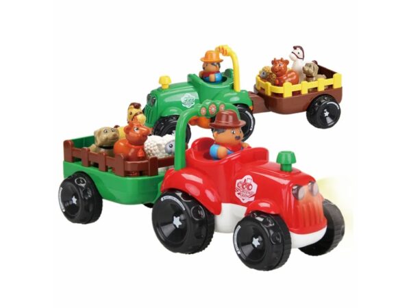 Traktor sa životinjama – fotografija 1 Traktor sa životinjama – fotografija 1