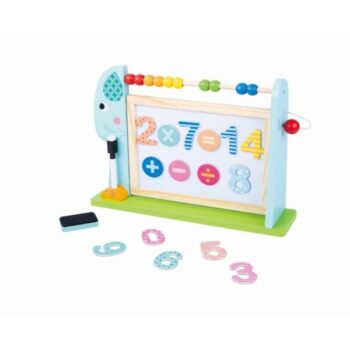 Tooky Toy dvostrana stona tabla Slon sa računaljkom – fotografija 1