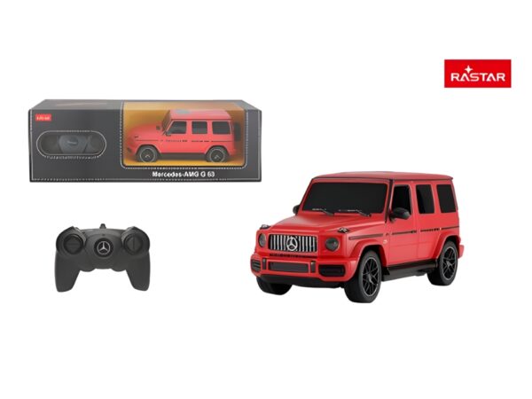 RASTAR Mercedes-AMG G63 automobil na daljinsko upravljanje 1:24, 95800 – fotografija 1 RASTAR Mercedes-AMG G63 automobil na daljinsko upravljanje 1:24, 95800 – fotografija 1