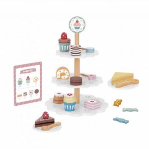 Tooky Toy drveni deserti na stalku – fotografija 1
