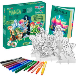 Manga 3d color – fotografija 1