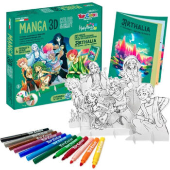 Manga 3d color – fotografija 1