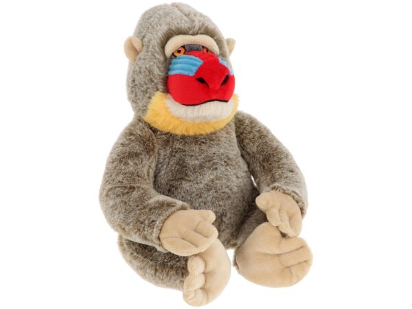 Plišani mandril, 25 cm – fotografija 1 Plišani mandril, 25 cm – fotografija 1