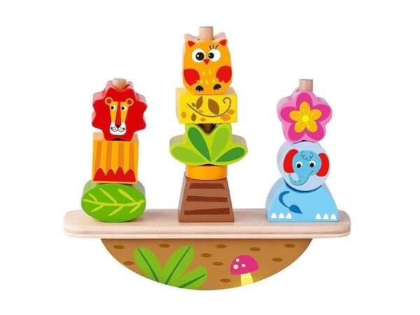 Tooky Toy drvena igra ravnoteže sa životinjama – fotografija 1 Tooky Toy drvena igra ravnoteže sa životinjama – fotografija 1