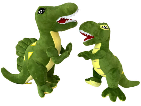 Veliki plišani zeleni dinosaurus, 40 cm – fotografija 1 Veliki plišani zeleni dinosaurus, 40 cm – fotografija 1