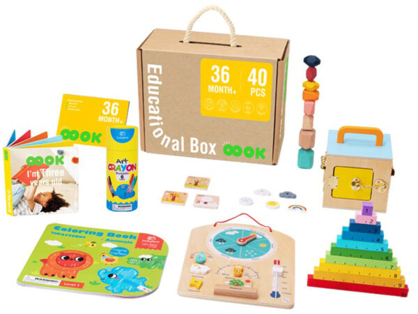 Tooky Toy edukativna kutija za uzrast 3+ godine – fotografija 1 Tooky Toy edukativna kutija za uzrast 3+ godine – fotografija 1