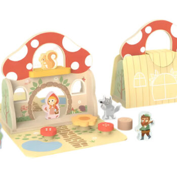 Tooky Toy drveni set za igru Crvenkapa – fotografija 1
