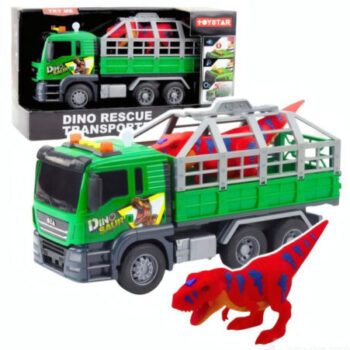Transportni kamion sa dinosaurusom i zvučnim efektima – fotografija 1