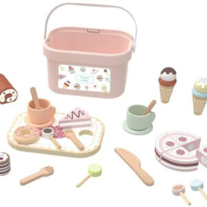 Tooky Toy set za čaj i poslastice u kantici – fotografija 1